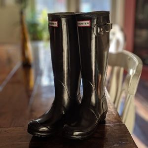 Hunter rain boots